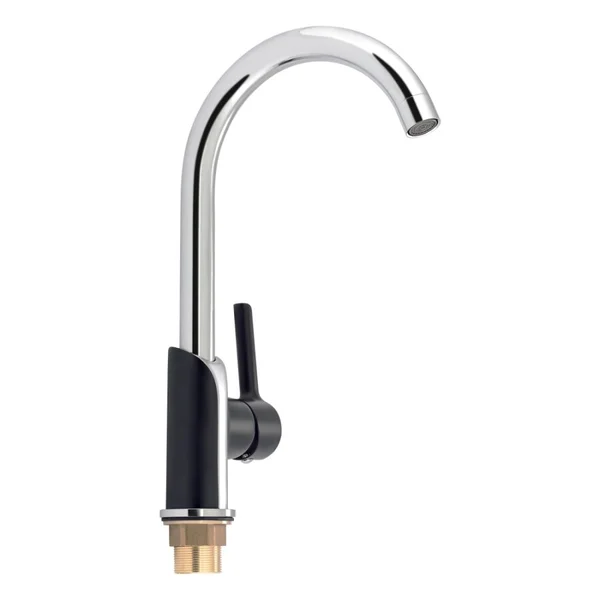 Змішувач для кухні 33505 Grand QTGRABCR007F Chrome:Black Qtap